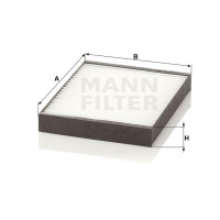 Фильтр салона MANN-FILTER CU 2513